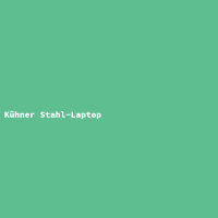 Kühner Stahl-Laptop