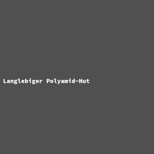 Langlebiger Polyamid-Hut