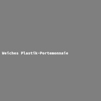 Weiches Plastik-Portemonnaie