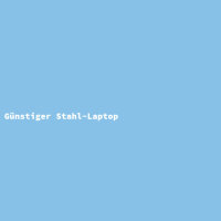 Günstiger Stahl-Laptop