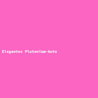 Elegantes Plutonium-Auto