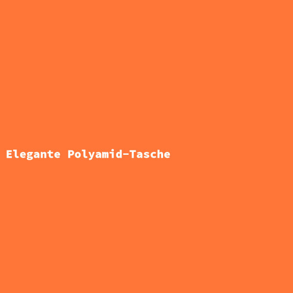 Elegante Polyamid-Tasche